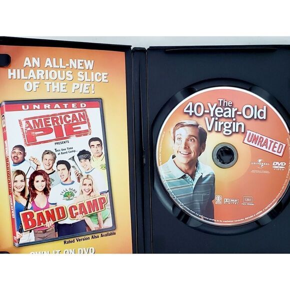 The 40 Year Old Virgin (2005 Film) UNRATED [DVD] (FULL SCREEN) - Picture 2 of 3